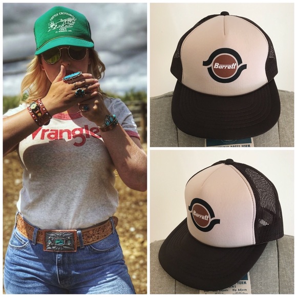 Accessories - Vintage Barrett Trucker Hat
